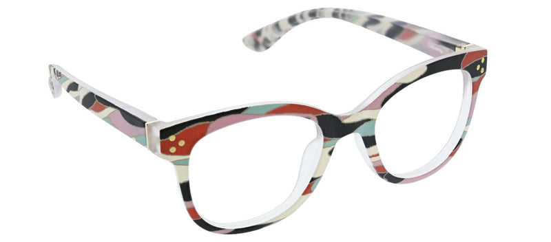 Peepers Readers - Oasis - Abstract Animal(with Blue Light Focus™ Eyewear Lenses)