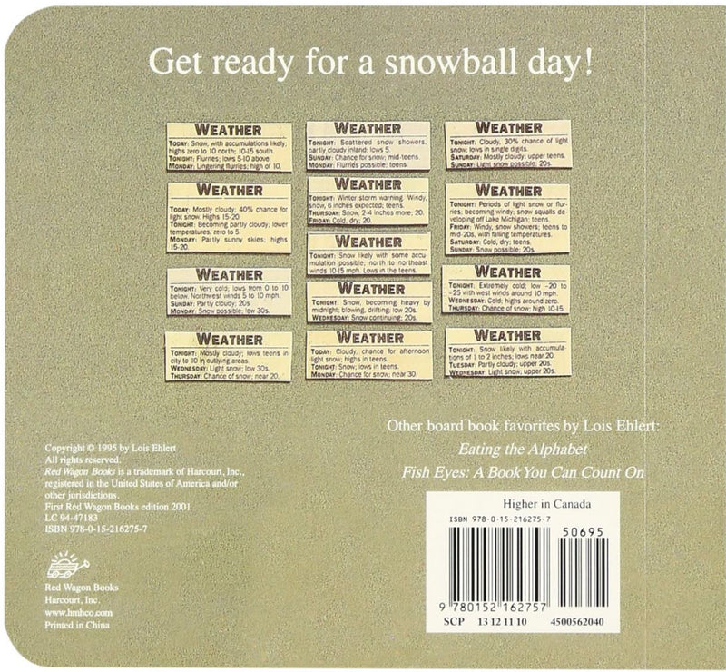 Snowballs Book by Lois Ehlert