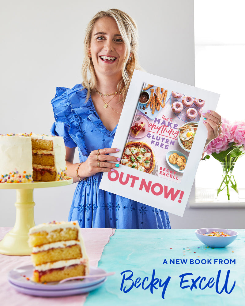 How to Bake Anything Gluten Free (From Sunday Times Bestselling Author): Over 100 Recipes for Everything from Cakes to Cookies, Bread to Festive Bakes, Doughnuts to Desserts Book by Becky Excell