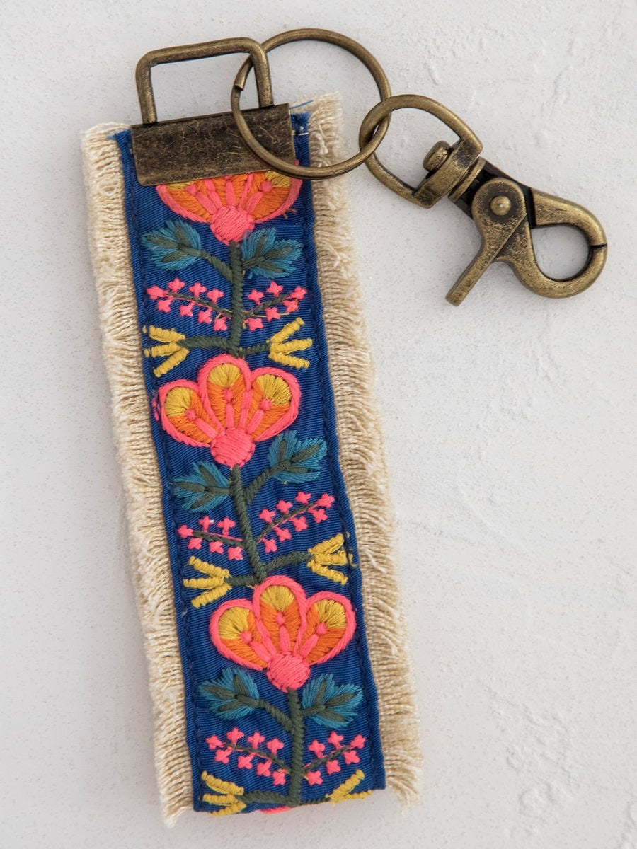 Natural Life® Embroidered Key Fob