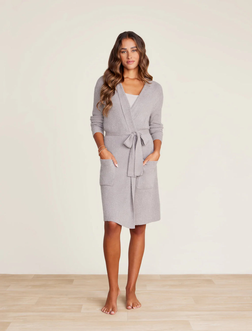 BAREFOOT DREAMS CozyChic Lite® Ribbed Robe