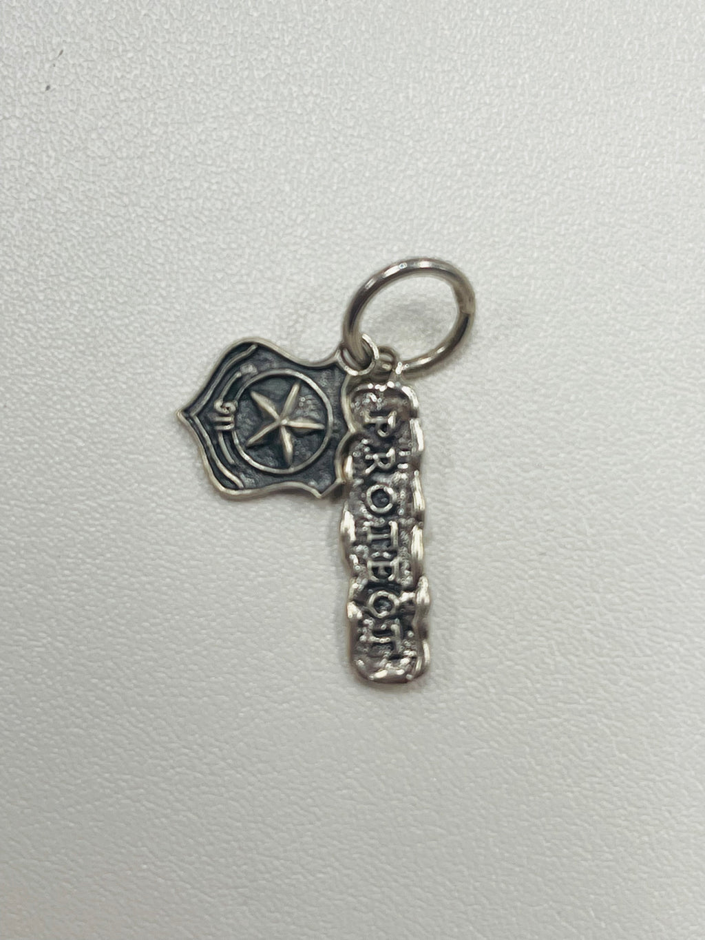 Waxing Poetic Worthy Vocations Charm - Police - Protect