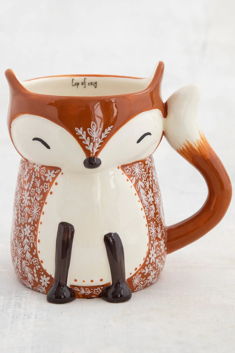 Natural Life® Cozy Fox Folk Mug