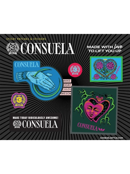 Consuela Sticky Patches & Stickers