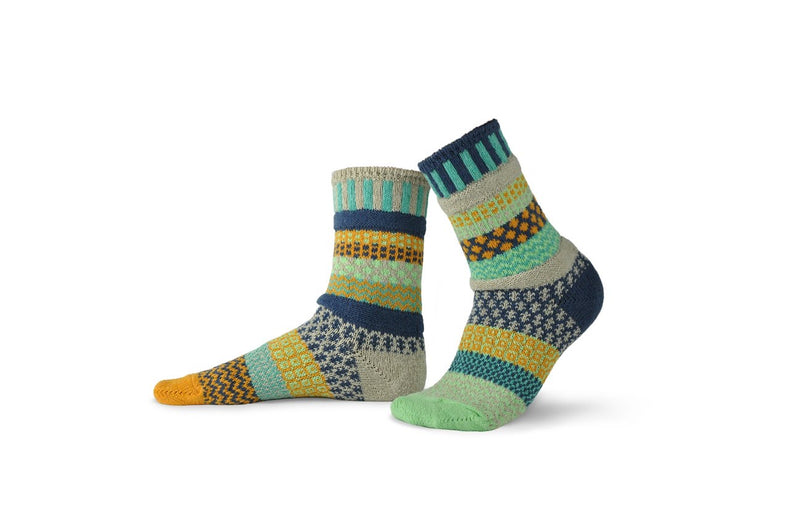 Solmate Socks - Aloe Crew Cotton Socks
