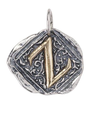 Waxing Poetic Century Insignia - Initial Charm