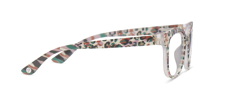 Peepers Readers - Oasis - Cream Leopard (with Blue Light Focus™ Eyewear Lenses)