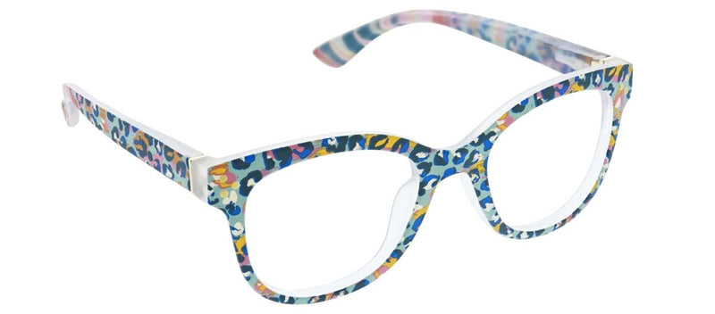 Peepers Readers - Oasis - Leopard (with Blue Light Focus™ Eyewear Lenses)