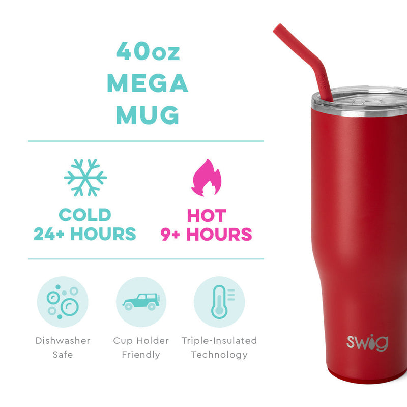 Swig Life Crimson Mega Mug (40oz)