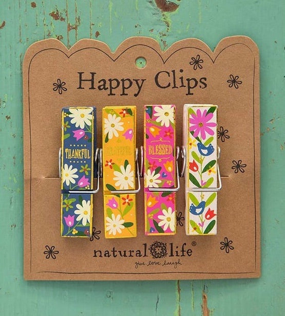 Natural Life Happy Chip Clips