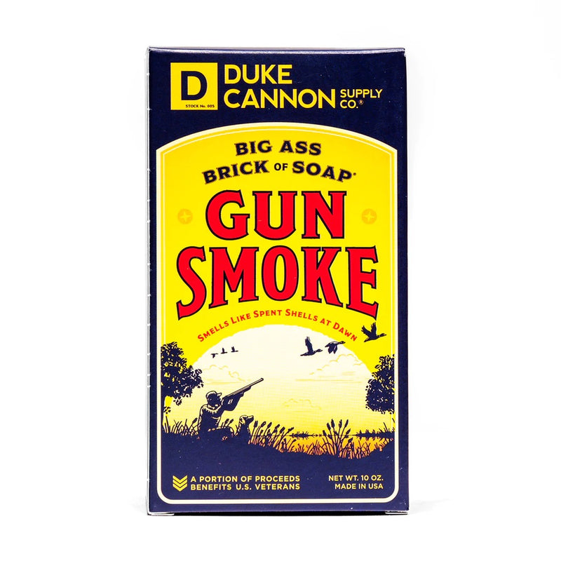 Duke Cannon BIG ASS BRICK OF SOAP - GUNSMOKE