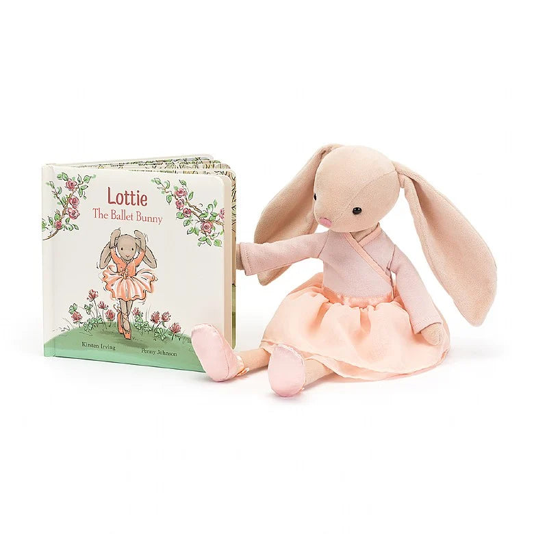Jellycat Lottie The Ballet Bunny Book
