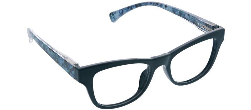 Peepers Readers - Sparrow - Fauna/Teal  (with Blue Light Focus™ Eyewear Lenses)