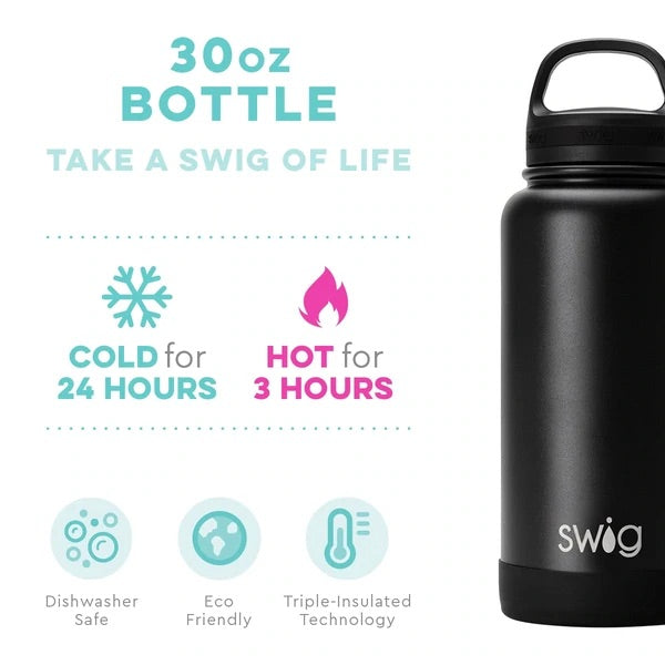 Swig Life Black Bottle (30oz)