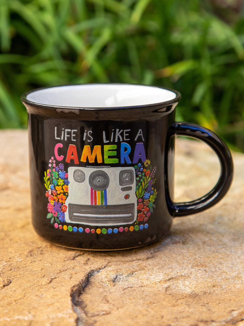 Camp Life Campfire Mug, Camping Mug, Outdoor Mugs, Nature Mug