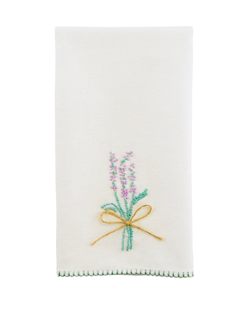 Mud Pie Spring French Knot Hand Towel, Assorted styles