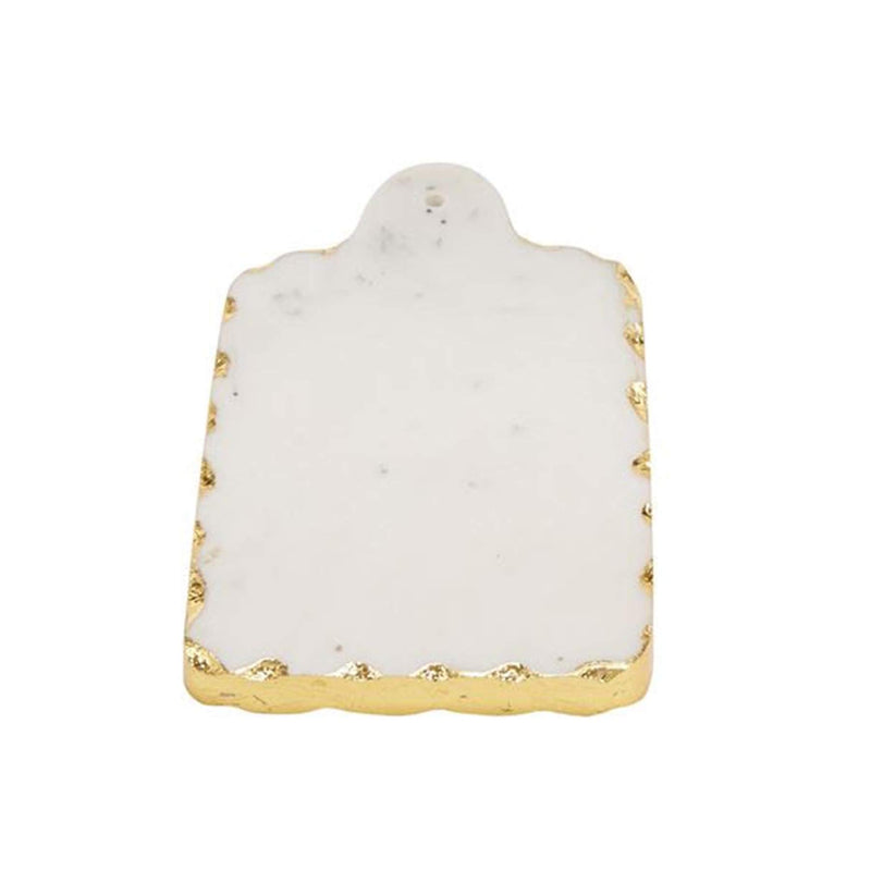 Mud Pie GOLD MARBLE SMALL BOARDS