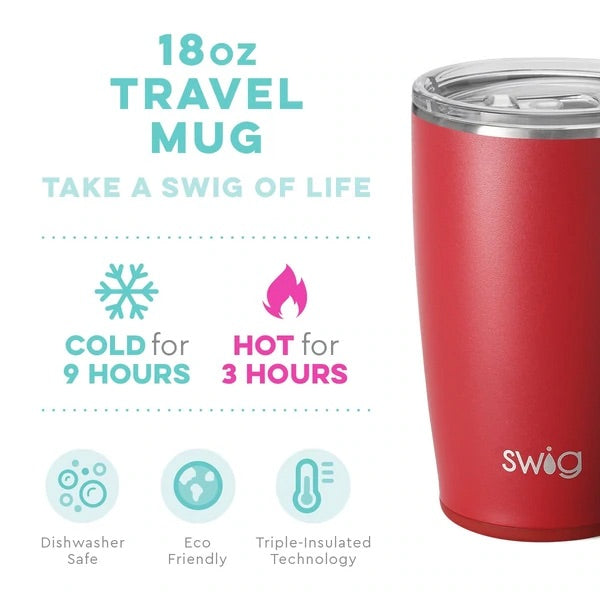 Swig Life Crimson Travel Mug (18oz)