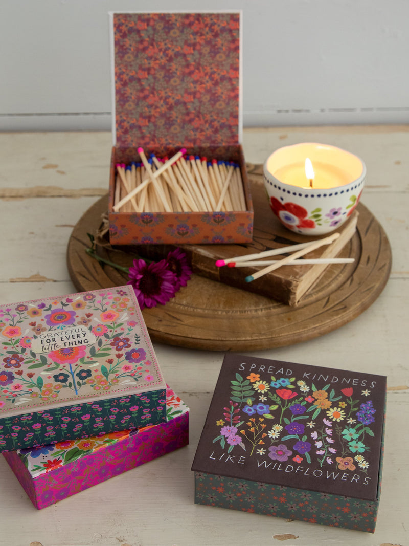 Natural Life Coffee Table Matches - Spread Kindness