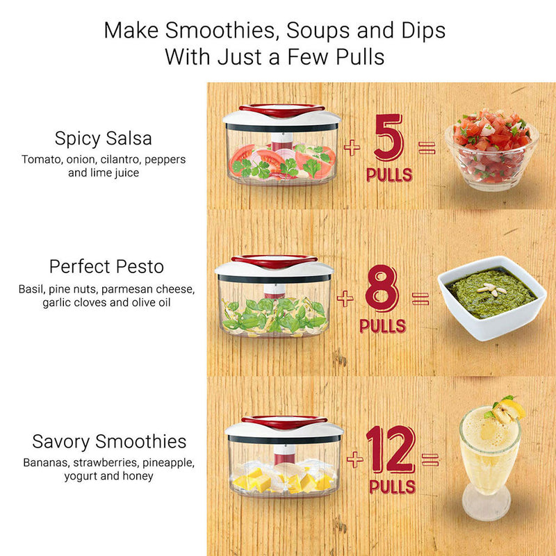 Zyliss® Easy Pull Food Processor