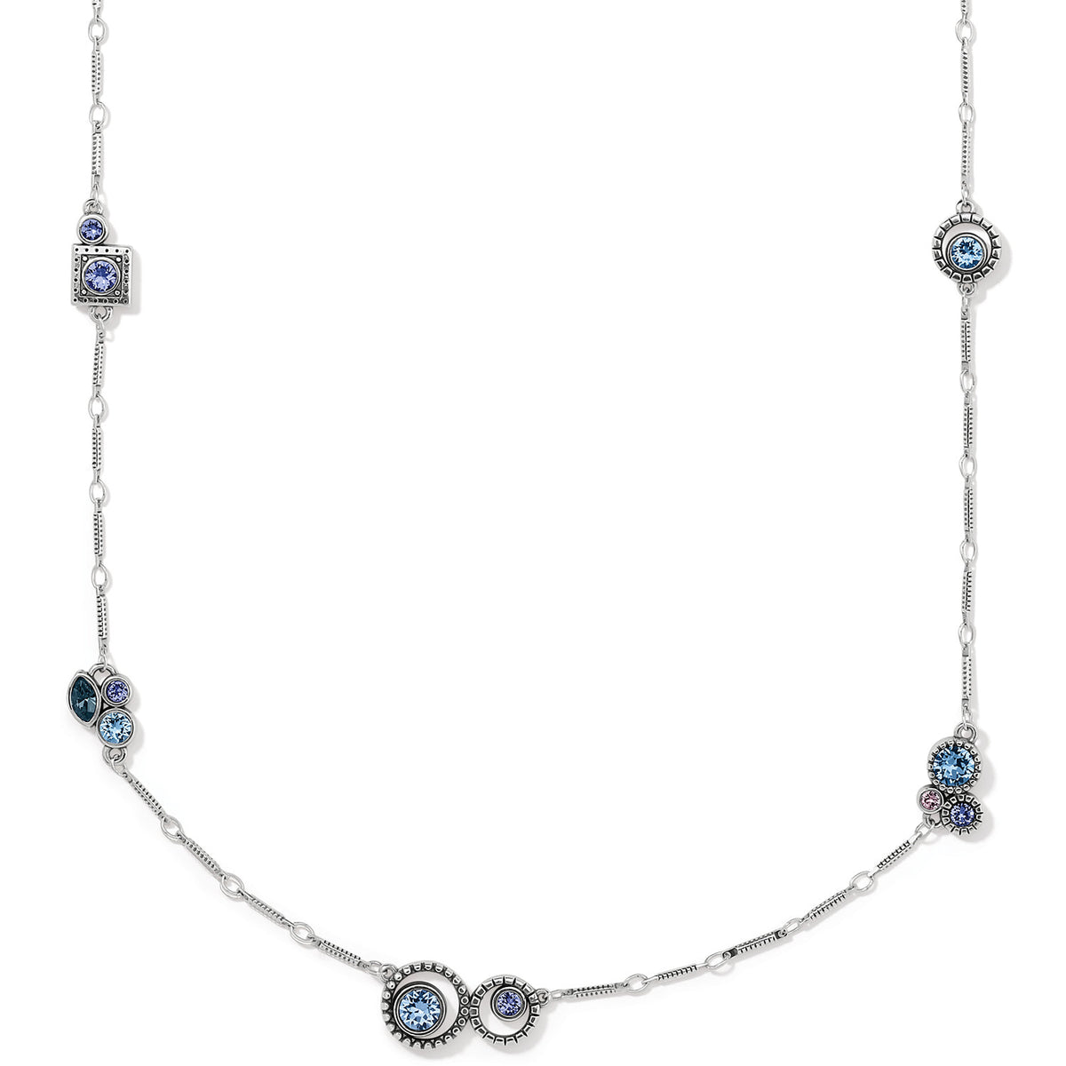 Brighton Halo Radiance Station Necklace – Anne-Paige