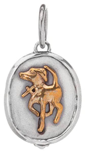 Waxing Poetic Heavenly Helper Charm - St. Francis