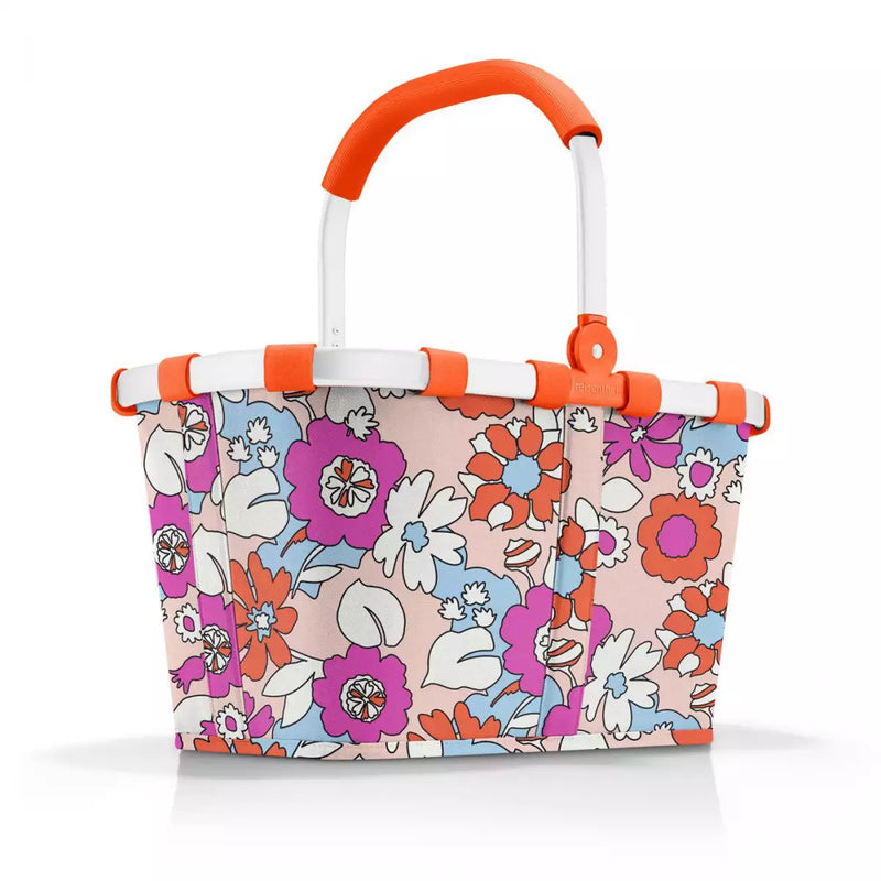 Reisenthel Carrybag (Collapsible Shopping Basket) Florist Peach