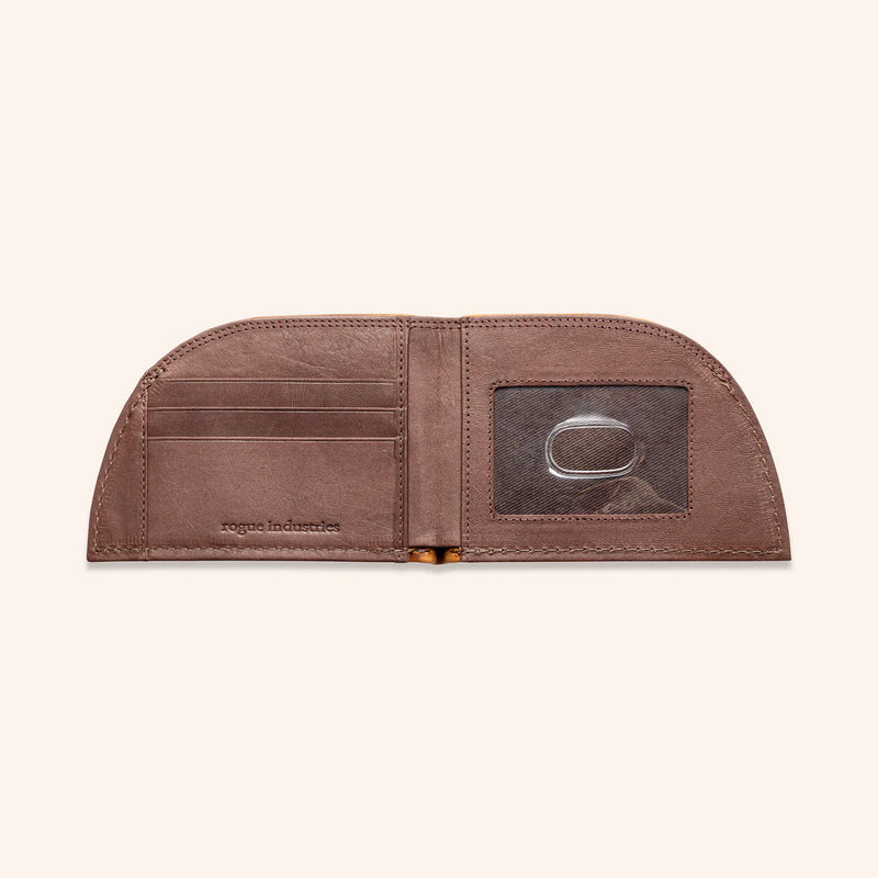 Rogue Industries - American Bison Leather Front Pocket Men’s Wallet