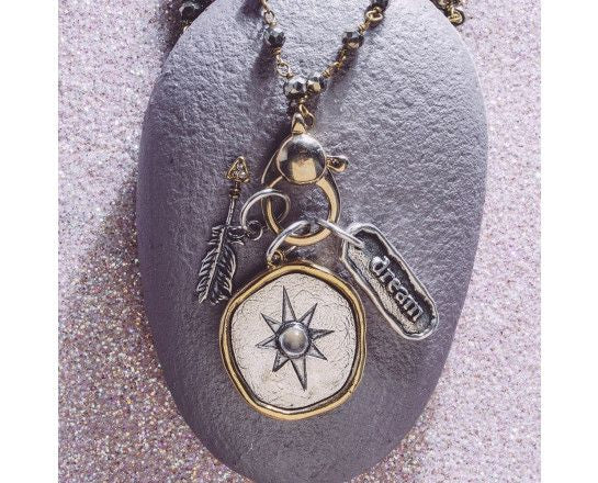 Waxing Poetic Wandering Star Charm