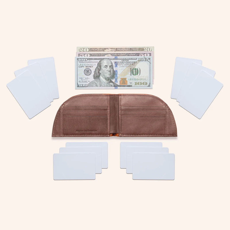 Rogue Industries - American Bison Leather Front Pocket Men’s Wallet