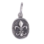 Waxing Poetic Vital Spark Charm - Fleur de Lis