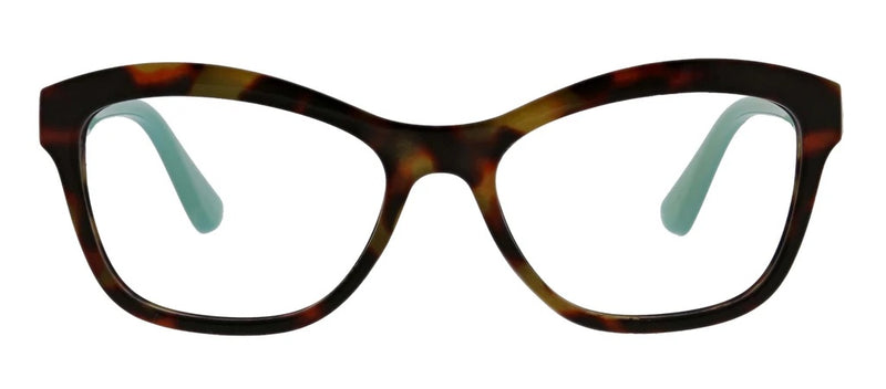 Peepers Readers - Pebble Cove - Tortoise/Turquoise (with Blue Light Focus™ Eyewear Lenses)