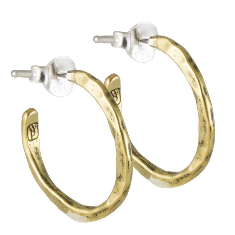 Waxing Poetic Free Form Earrings - Brass (Assorted sizes)