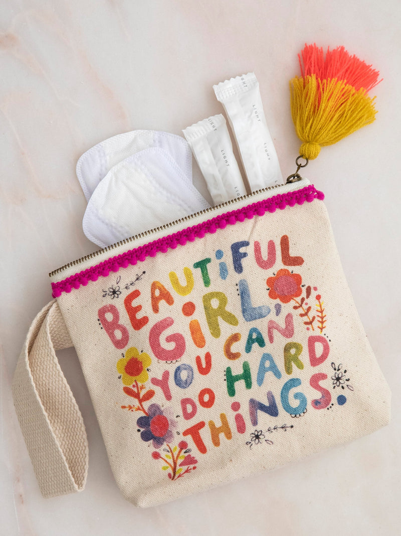 Natural Life® Period Pouch -Beautiful Girl
