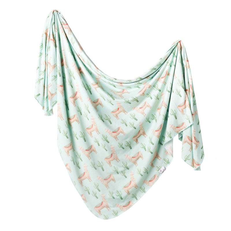 Copper Pearl Knit Swaddle Blankets (Assorted Prints)