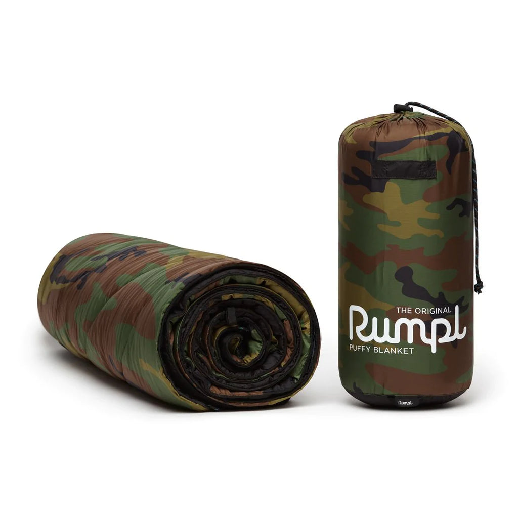 Rumpl - Original Puffy Blanket - Woodland Camo