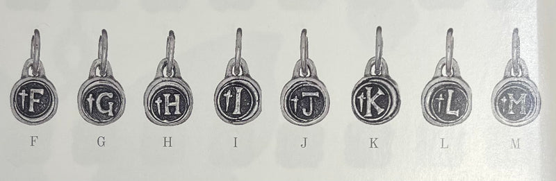 Waxing Poetic Fortitude Insignia - Initial Charms