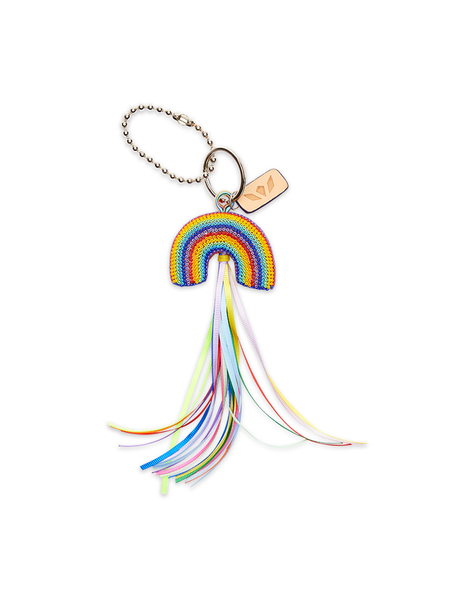 Consuela Rainbow Celebration Bag Charm