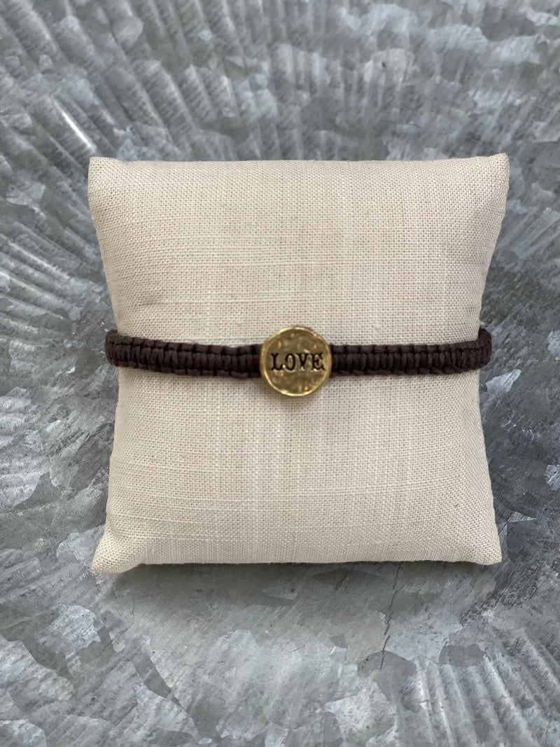 Waxing Poetic Camp Macramé Bracelet