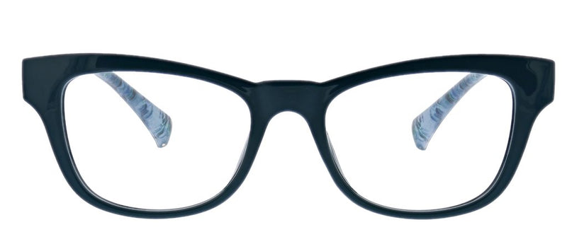 Peepers Readers - Sparrow - Fauna/Teal  (with Blue Light Focus™ Eyewear Lenses)