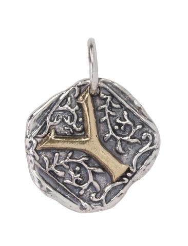 Waxing Poetic Century Insignia - Initial Charm