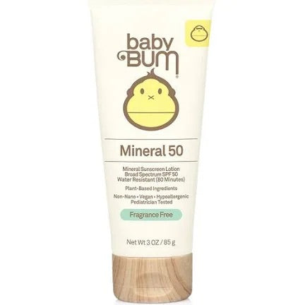 Sun Bum - Baby Bum Mineral SPF 50 Sunscreen Lotion 3oz - Fragrance Free