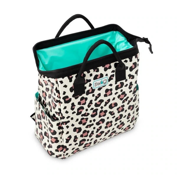 Swig Life Luxy Leopard Packi Backpack Cooler