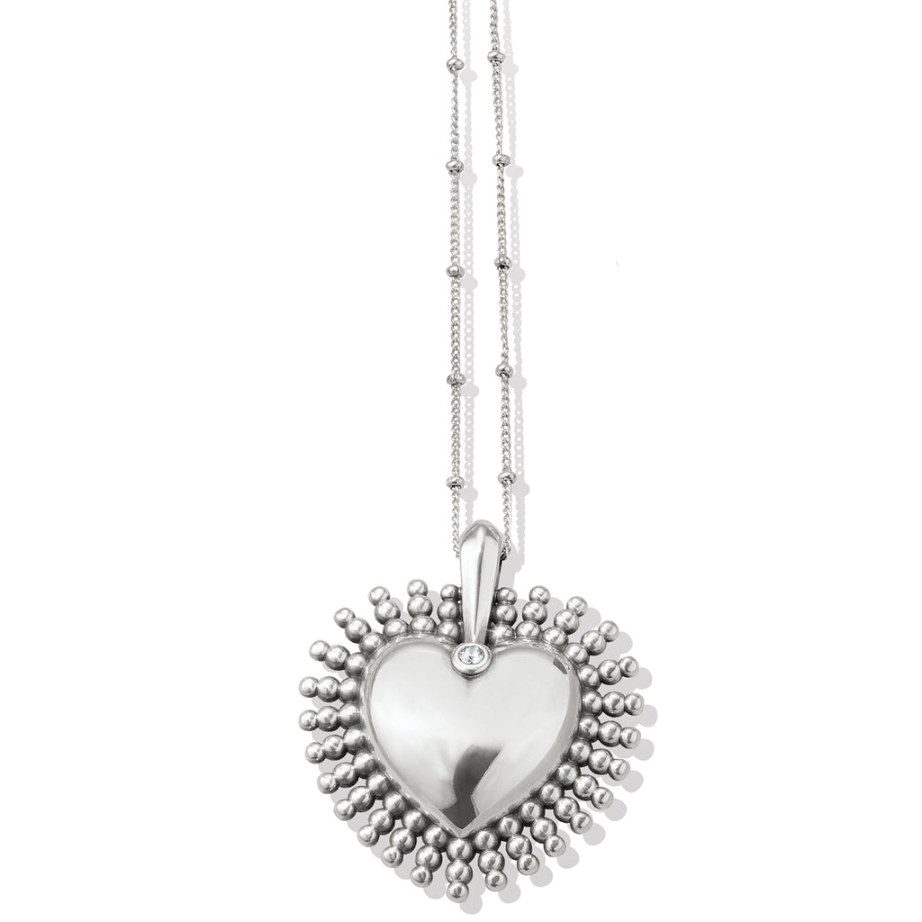 Brighton Pretty Tough Heart Necklace