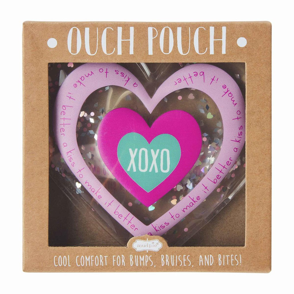 Mud Pie Heart Ouch Pouch