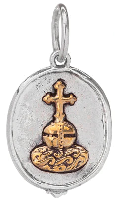 Waxing Poetic Heavenly Helper Charm - St. Christopher