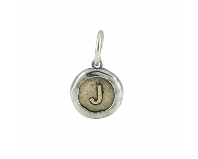 Waxing Poetic Petite Poetic Insignia Initial Charm