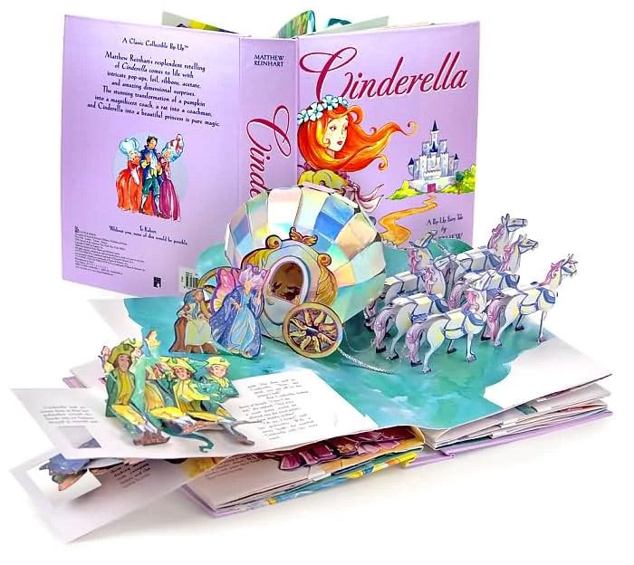 Cinderella A Pop-up Book of the Classic Fairy Tale By Matthew Reinhart