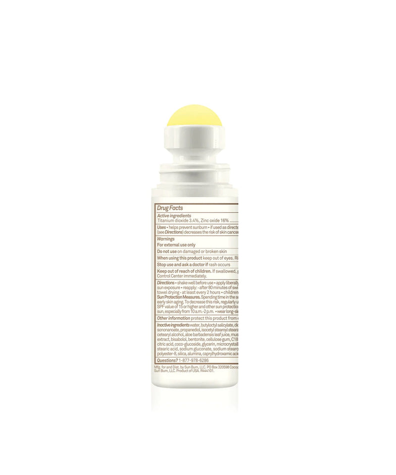 Sun Bum - Baby Bum Mineral SPF 50 Sunscreen Roll-On Lotion 3oz - Fragrance Free