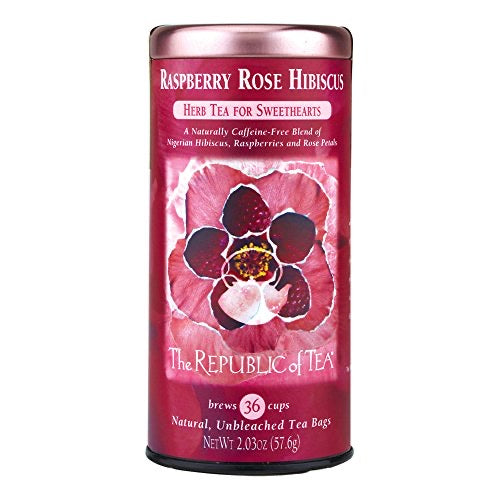 The Republic of Tea - Raspberry Rose Hibiscus Tea Bags